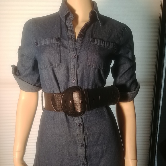 Jean mini dress - Picture 1 of 3